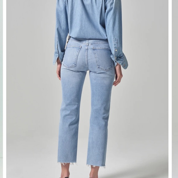 Citizens of Humanity Inga Collection Straight Denim Jeans - Picture 3 of 15